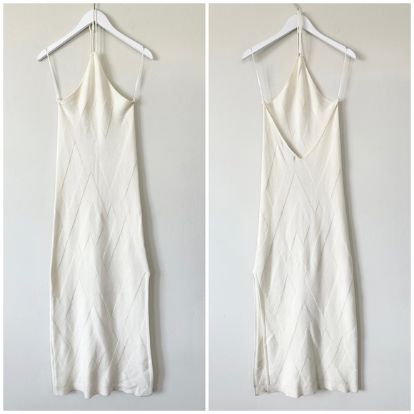 Free People Kristy Sweater Midi in Ivory - Picture 3 of 14